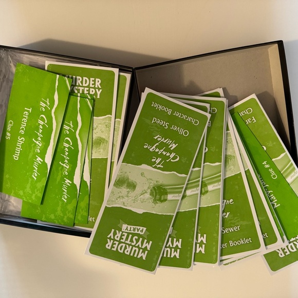 Murder Mystery Party Game - Champagne Murder - Picture 3 of 3